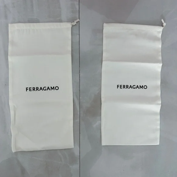 Salvatore Ferragamo Tall Shopping Bag Shoebox and 2 New Dust Bags PRICED TO SELL - Picture 2 of 15